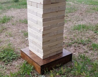 Giant Jenga Lawn Game