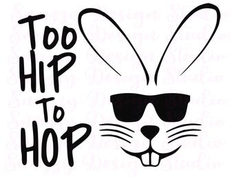 Download Hip hop bunny svg | Etsy
