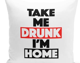 Funny throw pillow, pillow for teens, chair cushion cover, accent pillow with words home cushion sofa throw pillow unique throw pillow P303