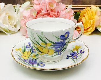 Royal Vale teacup and saucer.