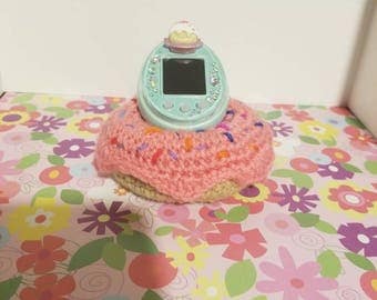 Tamagotchi donut stand