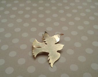 1/20 12K Gold Filled Modernist Dove Brooch, James H. Hall