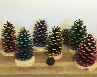  Pine  cone  decorations  Etsy