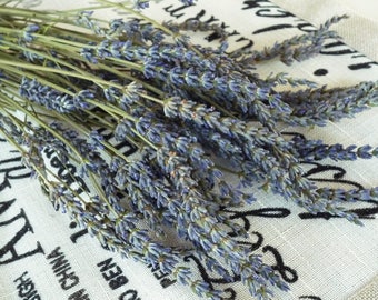 Dried lavender, 55 long stems Dried Lavender Bunch, Dry English Lavender, Lavender bunch, Lavender wedding, Dried flowers bouquet, Lavender