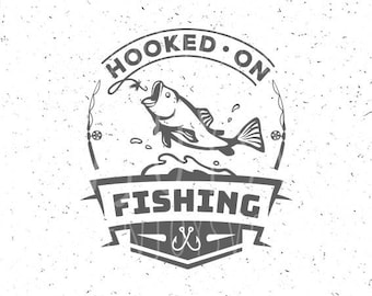 Download Fish hook svg Fish svg fishing svg dxf cricut silhouette