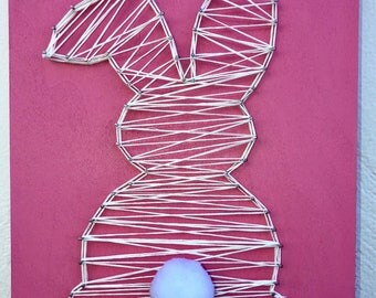 Bunny string art | Etsy