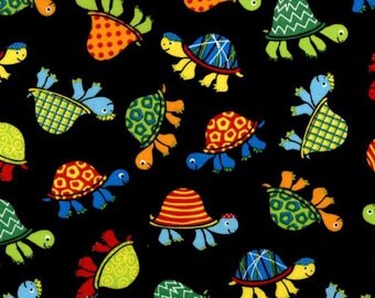 Turtles Fabric | Slow Poke Range