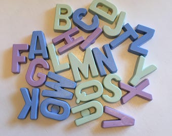 Individual Letters (Fridge Magnets)