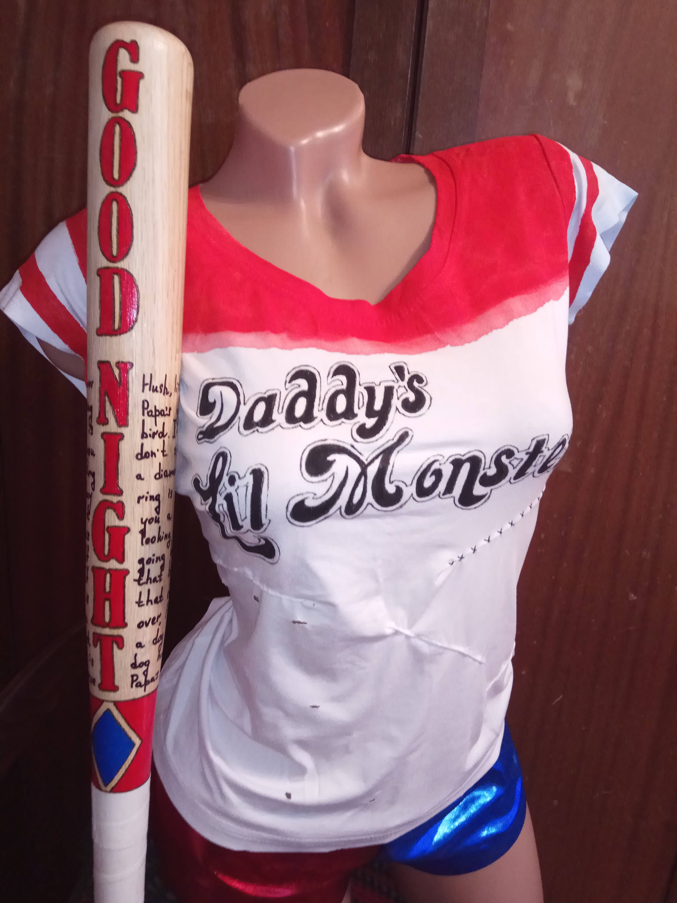 Harley Quinn Shirt Daddys Lil monster Harley Quinn Costume