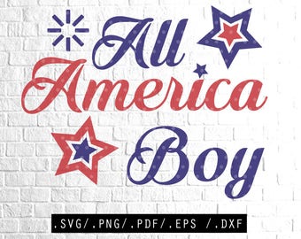 Download All american boy svg | Etsy