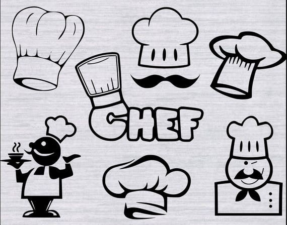 Download Free Chef Hats Svg / Vector black silhouette of a chef hat ...