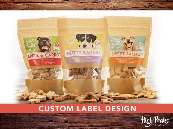 Dog Treat Label Ideas