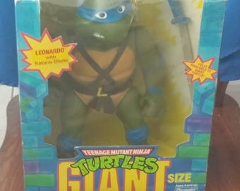 1989 Teenage Mutant Ninja Turtle 13inch Leonardo