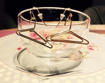 boucles d'oreille prêt à porter petits cintres