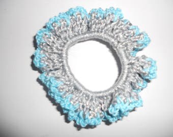 Double Ruffle Crochet Scrunchie Pattern