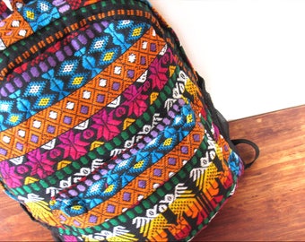 ethnic guatemala bag | guatemalan backpack | colorful bags | boho | rucksack | sac à dos |