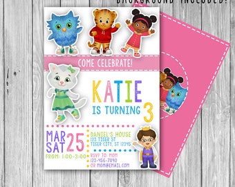 Daniel Tiger Invitation (Digital)