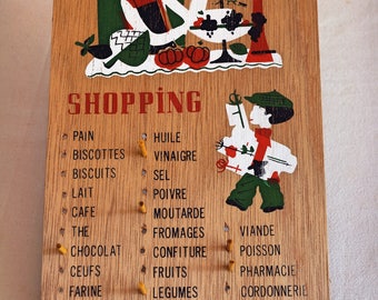 Reminder wood 60s kitchen, decor