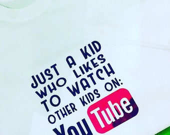 kids youtube shirt