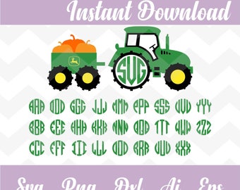 Tractor svg,alphabet letters,monogram,font,farmer svg,cricut,silhouette,cutting,invitation,birthday,kinder svg,kids,school,svg,PNG,dxf,eps