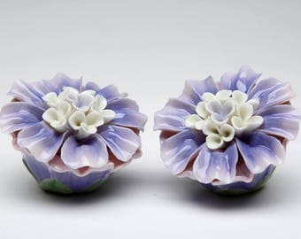 Dahlia Salt and Pepper Shaker Set