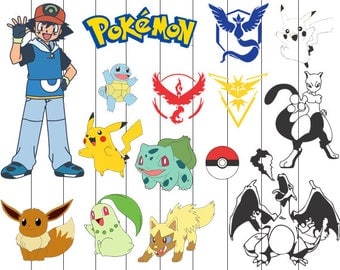 Pikachu svg, pokemon svg, pokemon layers svg, files for silhouette, pokemon file png dxf eps, pokemon png, pokemon clipart, clipart pikachu