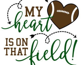 My heart is on that field svg file