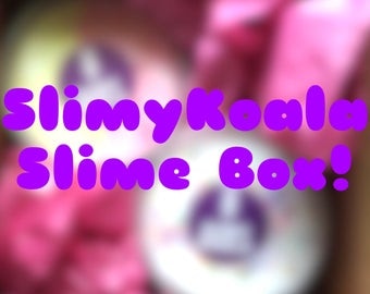 Slime box! (Read description)