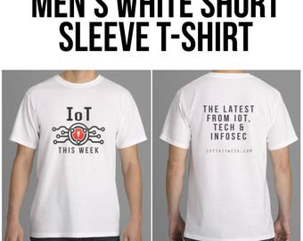 IOT This Week Men's White Short Sleeve T-Shirt