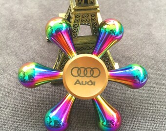 Custom Engraved Fidget Spinner Personalized Fidget Spinner Hand Spinner Colorful Spinners Focus Anxiety Relief Toys