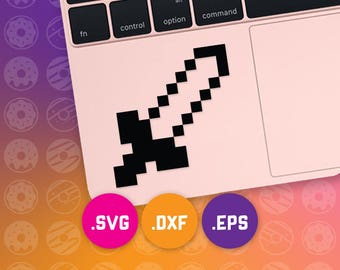 minecraft svg, minecraft sword svg, pixel sword cut, minecraft dxf, minecraft cut file, pixel sword svg, pixel sword dxf, pixel sword eps