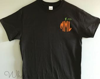 Pumpkin Monogram Shirt