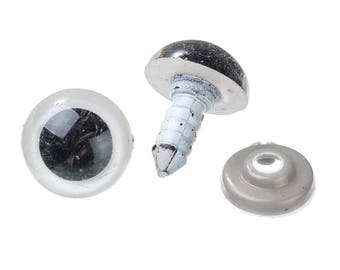 10 eyes for plush 17X14mm doll, or (the eye of 11 mm diameter) 3.7X1.8mm