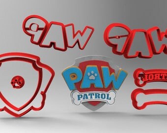 Paw Patrol Logo Multipart