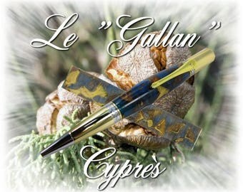 Ball pen "range"Gallan"chrome plating finish and gold.
