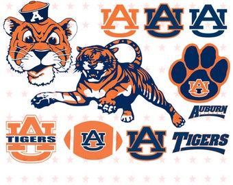 Auburn Tigers Svg, Auburn Svg, Tigers Svg, Auburn Tigers Clipart, Auburn Tigers Cut, Auburn Tigers File Cut, Auburn Tigers Eps Pdf Dxf