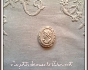 Plâtre décoratif petit camée