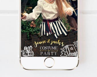 Halloween Costume Party Snapchat Geofilter, Halloween Pumpkin, Halloween Party filter, Custom Snapchat Halloween, Snapchat filter custom,