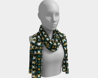 Beautiful Scarf, Head Scarf, “Design Moss, Made to order”