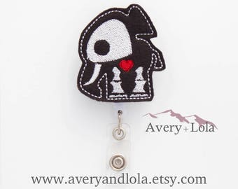 Elephant Skeleton Badge Reel, Elephant Skeleton ID Holder, Xray Badge Reel, ID Badge Holder, Teacher Gift, Nurse Gift, Veterinary Badge Reel