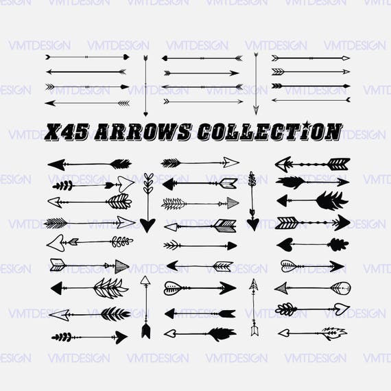 Download Tribal Arrow SVG Arrow SVG Arrow Bundle File Silhouette