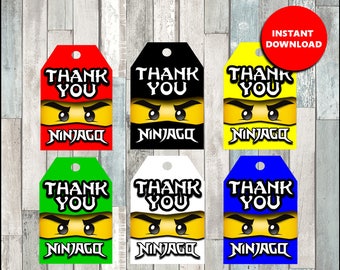 Ninjago thank you | Etsy