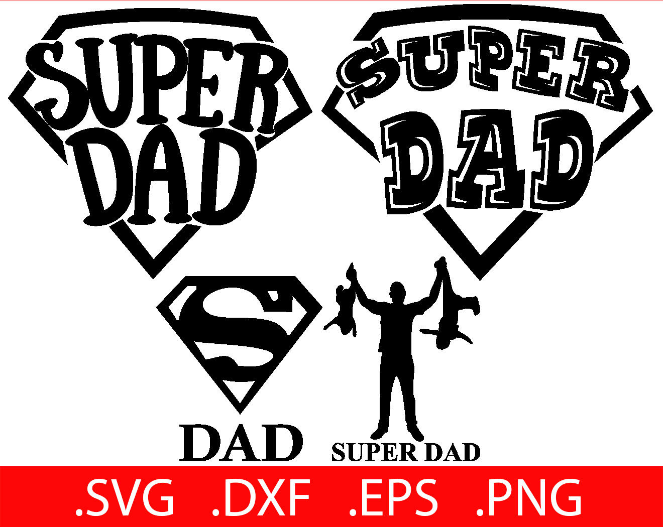 You can use the script dad svg to make your card look... 
