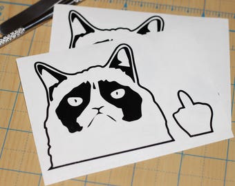 Free Free 160 Middle Finger Cat Svg SVG PNG EPS DXF File