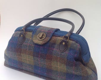 Mary Poppins Style Large Custom Carpet Bag / Travel Bag