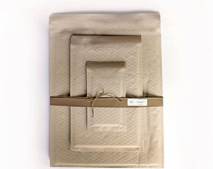Brown Kraft Bubble Mailers- 9.5 x 11 in- Set of 100 ||Shipping Envelopes, Padded Mailer, Brown Envelope, Bubble Wrap, Self Sealing