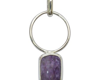 Charoite Pendant set in Sterling Silver pchte2828