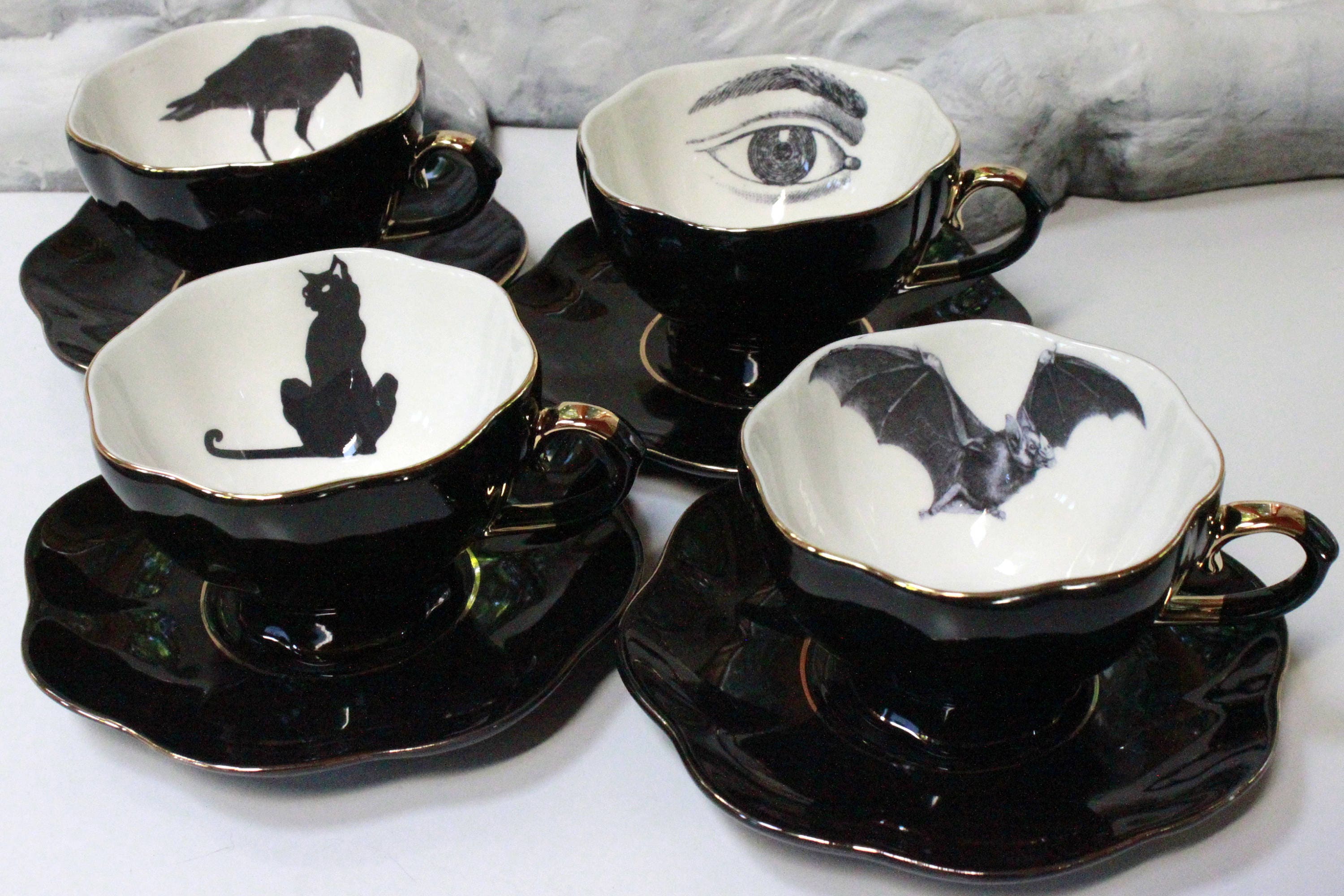 halloween tea party set