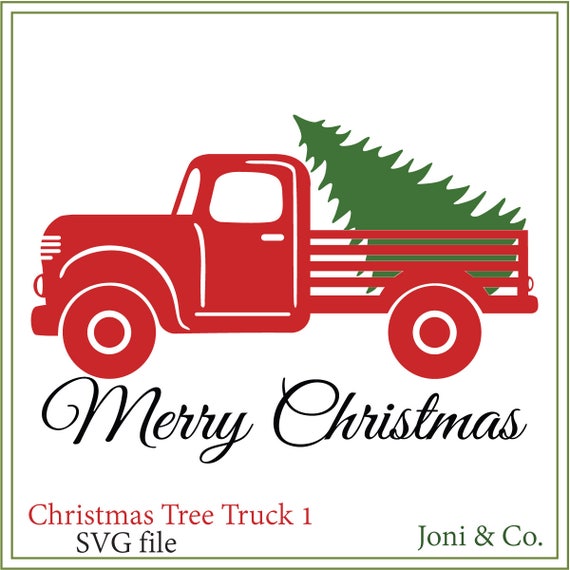 Download Christmas Tree Truck SVG Christmas truck Christmas signs