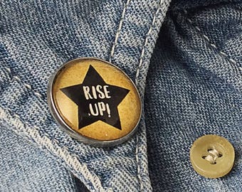 Rise Up Pin Hamilton Musical Pin Alexander Hamilton Pin B90